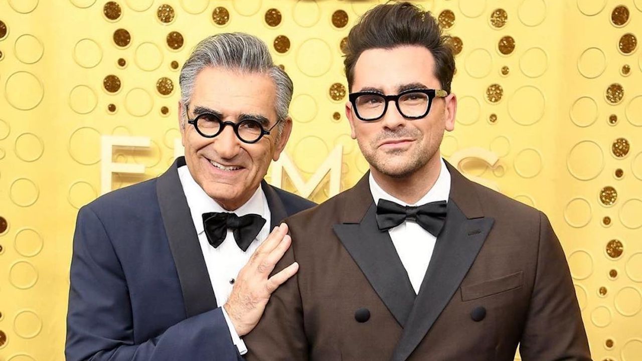 Eugene Levy smiling in Toronto